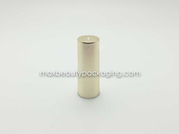 N1025 nail polish cap nail polish packaging plastic cap UV metallic gold coating