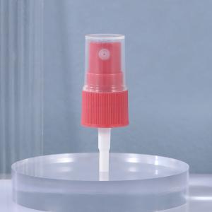 Wholesale Small Sample Of Red Perfume Spray Head Bottled Pump Head 20 Teeth Portable Disinfection Bottle Spray Head from china suppliers