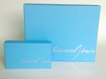 Hot-Stamping Coated Paper Board Box Stylish Printed Rigid Gift Boxes For