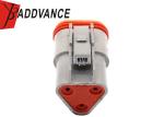 DT06-3S Deutsch 3 Pin Connector , Deutsch Waterproof Connectors For Car / Bus /