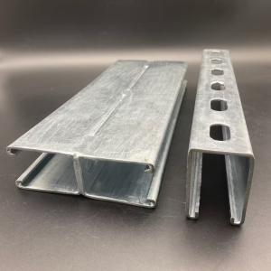 Wholesale Heavy Duty Double Unistrut Channel 41x124 Zinc Plated Back to Back Strut Channel from china suppliers