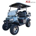 4 Passengers Electric Hunting Carts Electric Golf Buggy Purple Color