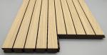 TBC Linear Wooden Veneer Acoustic Panel 14/2mm For School Conference Hall