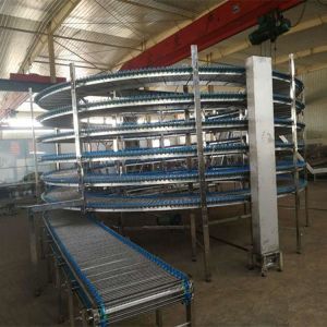 China Professional Flexible Spiral Conveyor Tower for Chicken Wings