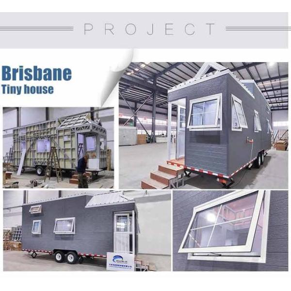Cutting-Edge Modular Prefab Tiny House: Innovative Light Steel Design On Wheel