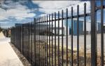 High quality galvanized garrison steel picket fence for sale/manufacture price