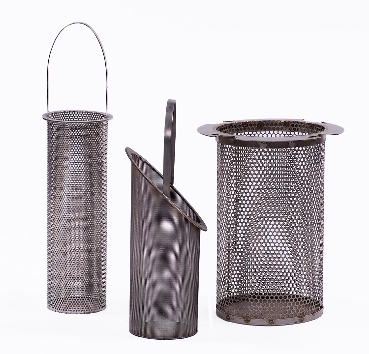 Stainless Steel Filter Bag for Food Industry Thread Size 7-1/16" Dia x 32" L and Single Bag
