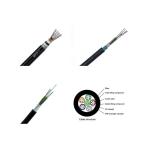 12 Strand Non Metallic Fiber Optic Cable Rodent Proof Fiber Double Sheath