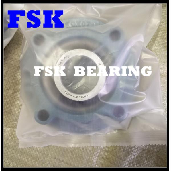 4 Bolt UCFCX07 23 Pillow Block Bearings Flanged Housing Units Cast lron Material