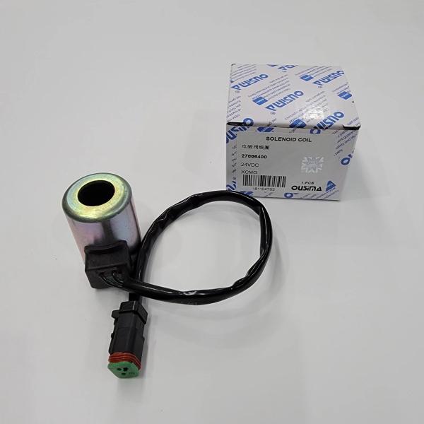 XCMG Solenoid Coil 24vdc , Excavator Dc Solenoid Coil 27866400