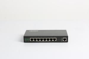 Wholesale Anti High Voltage Heat Dissipation 8K MAC 1mbit Storage POE Switch 4.5W from china suppliers