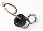12 Channel Electric Rotary Joint Through Bore 38.1mm Transmitting 20Amp Current