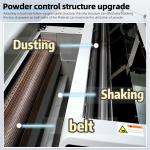80cm DTF Printer Powder Dryer Machine Powder Shaker Three Stage Heating
