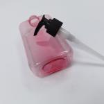 500ml Flat Plastic Cosmetic Bottles With Black Lotion Pump Shampoo Hand Wash