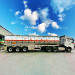 43000L 28t Heavy Duty Liquid Tanker Trailer BPW Axle