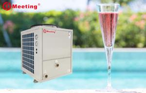 Wholesale Meeting heat pump manufacturer R32 DC inverter heat pump EVI swimming pool water heater solar pool heater CE from china suppliers