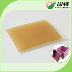 Wholesale Environment Light Amber Solid Gums Glue For Shirt Packaging Box , Hot Melt Animal Glue from china suppliers