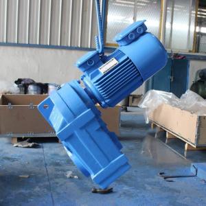 Wholesale 1200rpm Parallel Shaft Helical Gear Reducer Electric Motor F87 F77 F47 from china suppliers