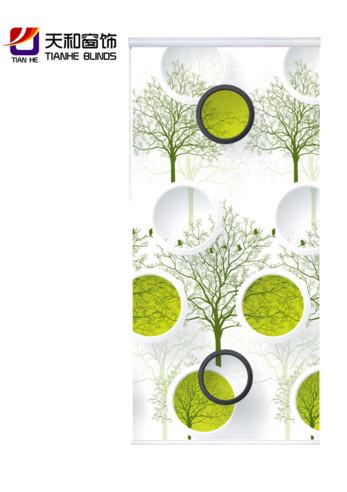 ROLLER BLINDS 3D Creative Home Interiors Blackout Window Treatments for Living