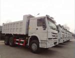 ZZ3257N3647A 25 Ton Tipper Truck / Sinotruk Howo Dump Truck Optional Color