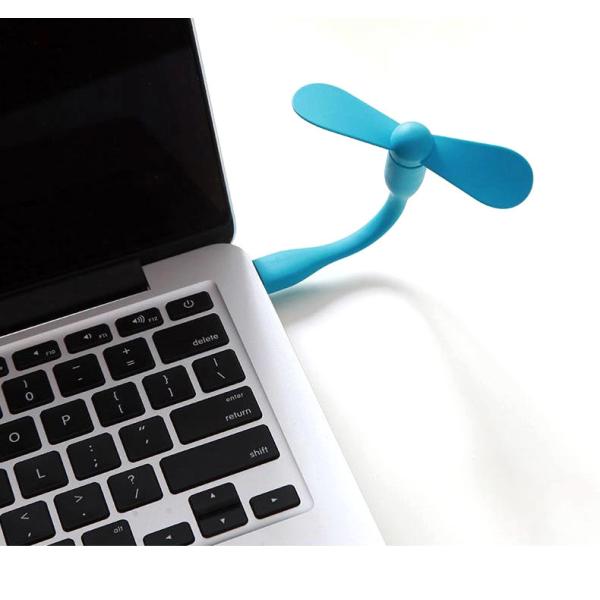 Free Bending USB Charging Mini Fan