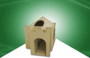 Wholesale Indoor Kids Cardboard House , Cardboard Play Houses Environment Friendly from china suppliers