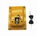 Excavator Accessories The Left Side Door Lock Cover Hydraulic Pump Door Lock