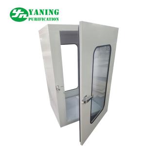 Wholesale High Pass Thru Cleanroom Pass Box Powder Coating Steel With Mechanical Interlock from china suppliers