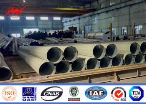 Wholesale Distribution 69kv 55ft Steel Power Pole With Galvaniztion And Bitumen from china suppliers