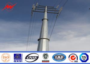 Wholesale Hot Dip Galvanized Transmission Electrical Power Pole 69kv NFA91121 from china suppliers