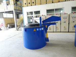Wholesale 850 C Rated Molten Aluminum Temperature Aluminum Melting Furnace With ≤±5C Temperature Uniformity from china suppliers