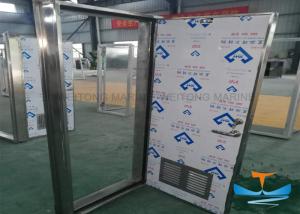 Wholesale Stainless Steel Marine Watertight Doors Customized Dimension Galvanized Finishes from china suppliers