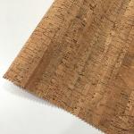 Breathable Cork Leather Fabric Sofa Furniture Applied 54" Width Pattern Finished