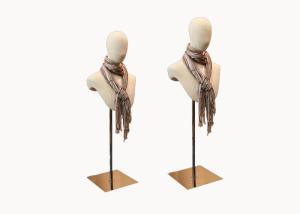 Wholesale Adjustable Height Scarf Metal Display Holder , Retail Scarf Display Stand from china suppliers