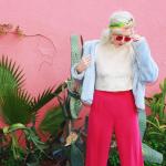 HONY Self Confidence Round Red And Green Glasses Vision Therapy