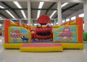 Wholesale Big Mouth Monster Design Party City Bounce House Funny Inflatable Moon Bounce CE inflatable jumping from china suppliers
