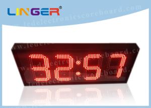 Wholesale 12 / 24 Hours Mode Red Led Digital Clock Small For Office 370*1010*100mm from china suppliers