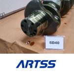 ME120533 6D40 Diesel Engine Crankshaft For Truck Spare Parts