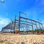 Customized H-Shaped Steel Structure Building Prefabricated Warehouse
