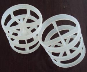 Wholesale PP Pall Rings Hollow Polyethylene Balls , Small Hollow Plastic Balls Random Tower Packing from china suppliers
