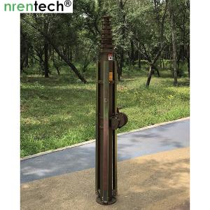 Wholesale 10m manual crank winch telescoping mast/ push telescoping mast/ aluminum telescoping mast from china suppliers