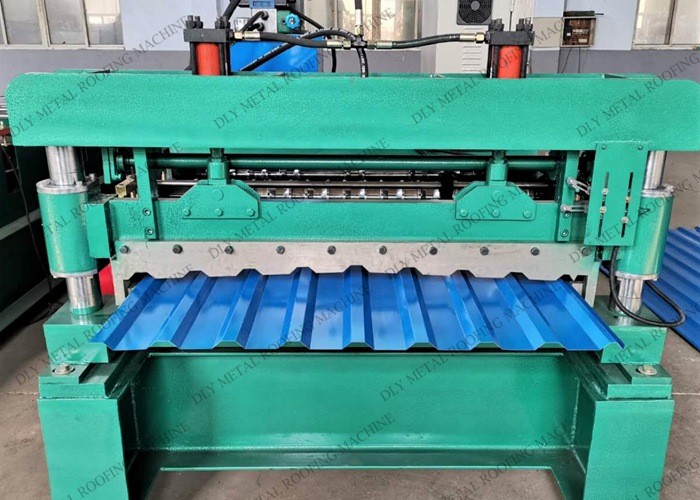 Cr12 Plc Corrugated Roll Former For Galvanized Sheet