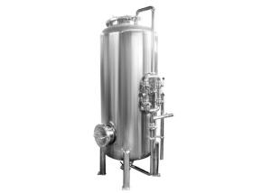 Wholesale Stainless mechanical multi media filter housing system for pretreatment RO 0.6Mpa 70m3 / hour from china suppliers