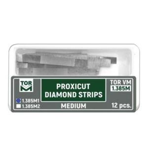 Wholesale PROFESSIONAL DENTAL Import from Russia TOR VM/TOP BM Dental Proxicut Diamond Strips 1.385M 12pcs/Do-All Proxicut System from china suppliers