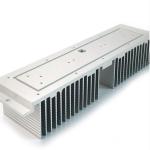 Led Bulb Extruded Aluminum Heatsink Square Shape RoHS Listed