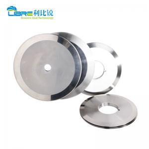Wholesale Toilet Paper Tube Core Cutting ISO9001 HRC66 Round Slitter Blades from china suppliers