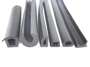 Wholesale Black Foam EPDM Rubber Extrusion For Windows , Rubber Sponge Extrusion ROHS FDA from china suppliers