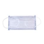 Blue 3ply Wearing Medical Mask Ce Premium 50pcs Per Box Packaging