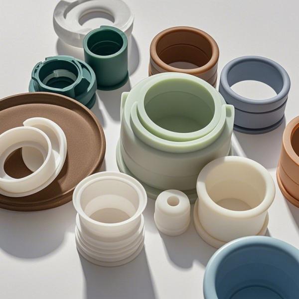 Industrial And Commercial Applications Silicone Moulding Parts 30 Shore A-90