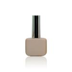 Empty Square Glass Gel Nail Polish Bottle With Bow Cap And Brush